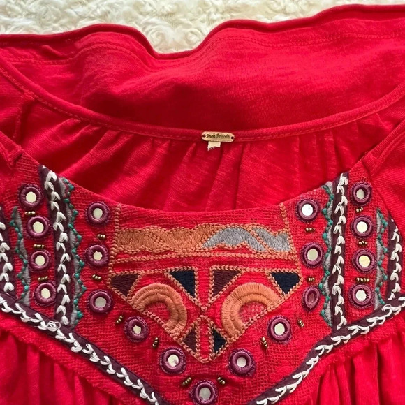 Free People | Santa Fe Embroidered Boho Top - Picture 3 of 4